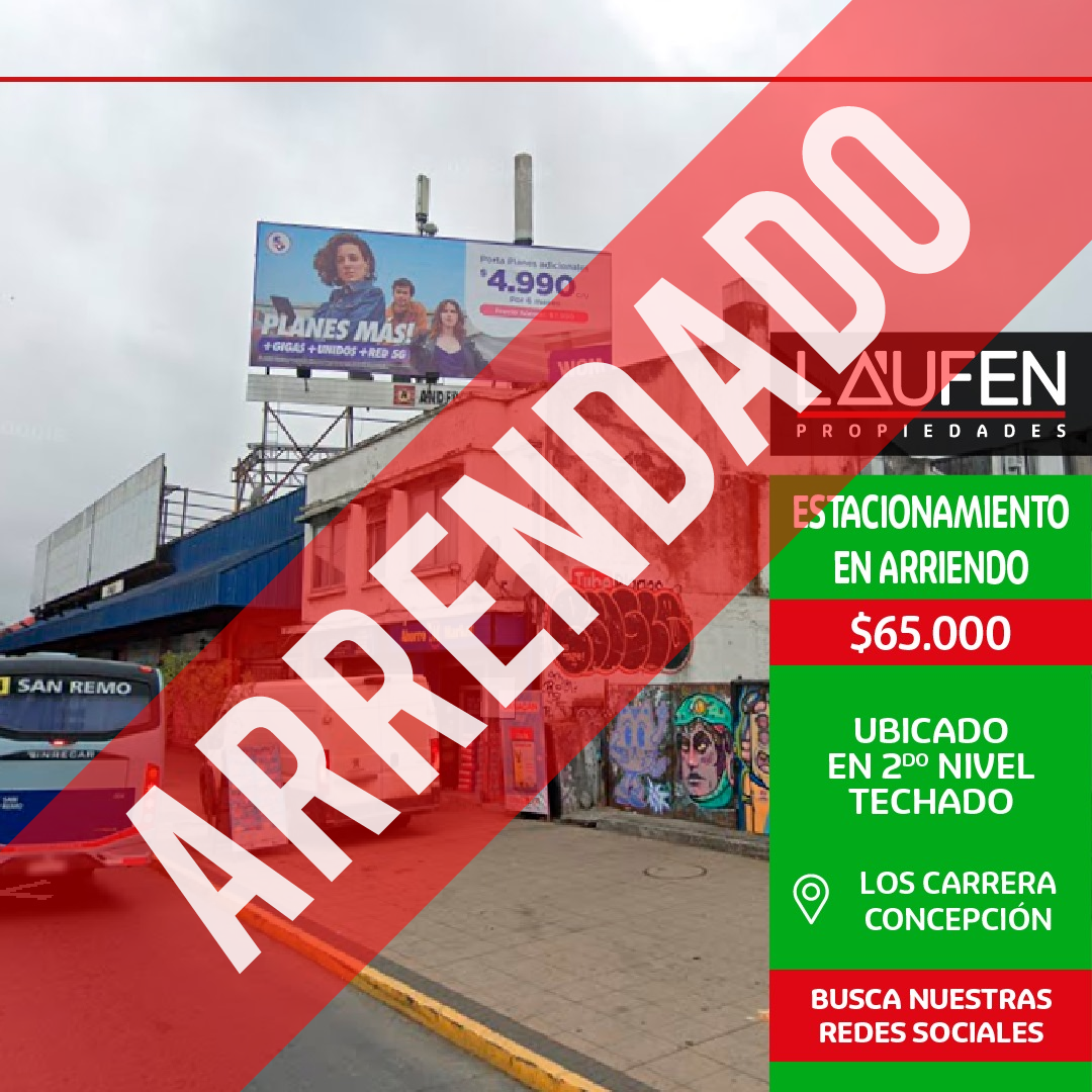 Estacionamiento arriendo – Concepción